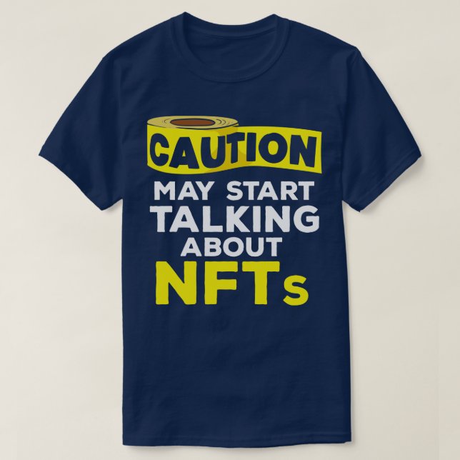Ofungibel ofungibel token för Nft-token T Shirt (Design framsida)