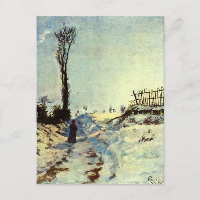 Ofylld i Snö Vykort (Framsida)