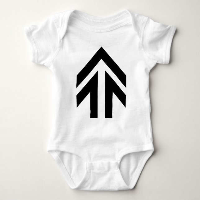 Ofylld pil t-shirt (Framsida)