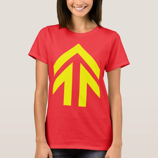 Ofylld pil tee (Framsida)