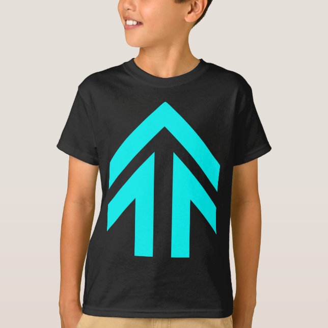 Ofylld pil tee shirt (Framsida)