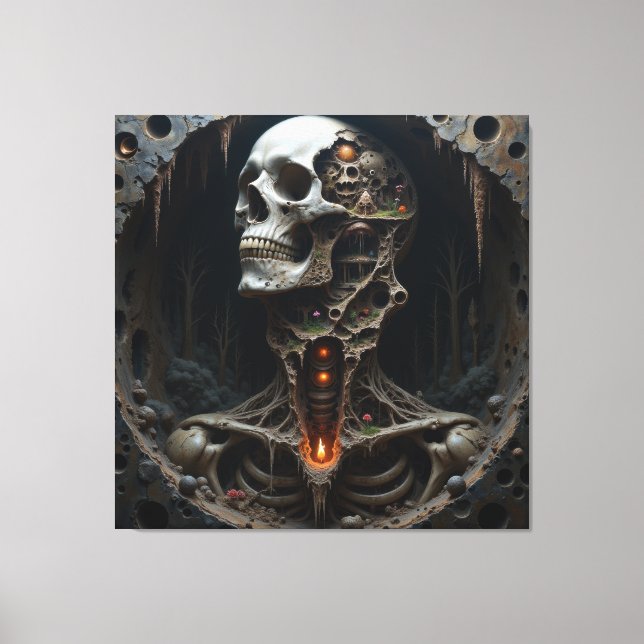 Ofyllda djup canvastryck (Framsida)