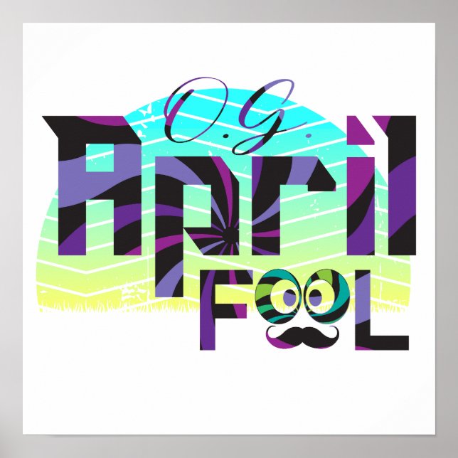 OG April Fool - April Fools Day Poster (Framsidan)