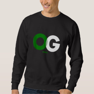 Og Kush Ogräs Smoke for Stoners Lång Ärmad Tröja