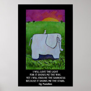 Og Mandino-citat - POSTER