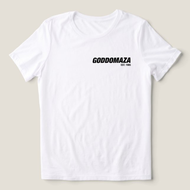 OG MOKO HEAD IN FÄRG BAK-VYN T SHIRT (Design Framsida)