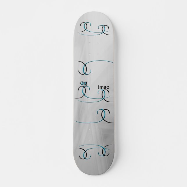 OG! OLD SCHOOL SKATEBOARD BRÄDA 21,6 CM (Framsida)