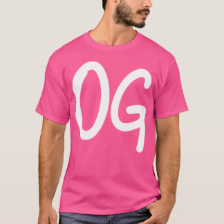Og Original Gangster Old school Hip-Skutt Graffiti T Shirt