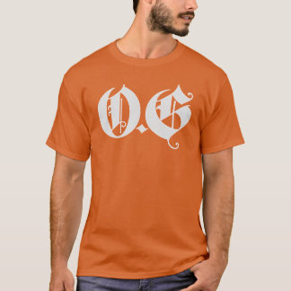 OG Original Gangster retro flicka vintage T Shirt