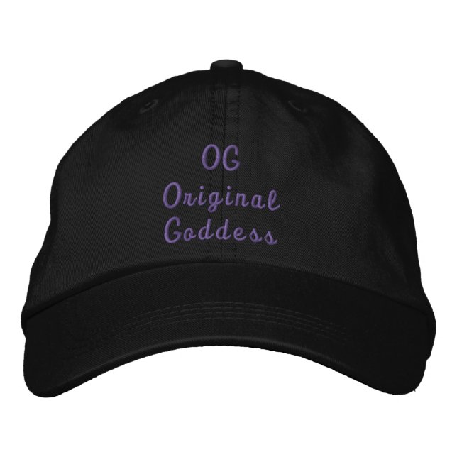 OG Original Goddess Broderad Keps (Framsida)