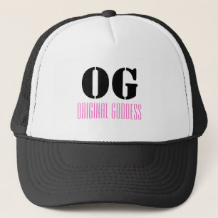 OG Original Goddess Trucker Hatt Keps