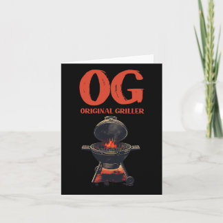 Og Original Griller Bbq Byrbecue Pitmaster Grill S Kort