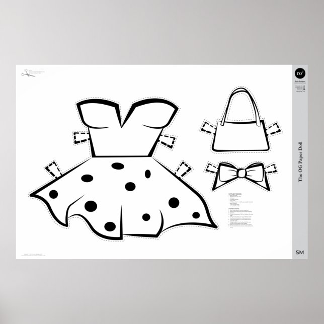 OG-Papper dockningskostnad: SMALL Poster (Framsidan)