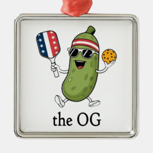 OG Pickleballer Julgransprydnad Metall
