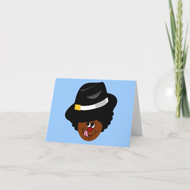 OG Pimpgrim: Den original- Gangsta pimpen Helgkort (Framsida)