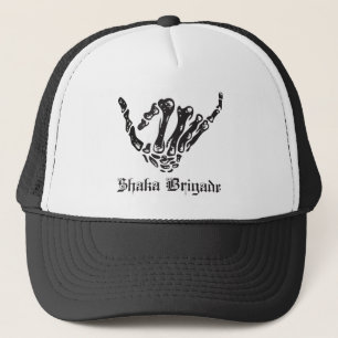OG skelett- Shaka - truckerkeps