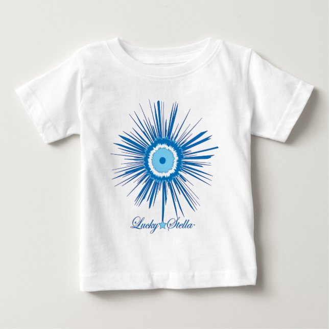 öga 1 med lyckad stjärna t shirt (Framsida)