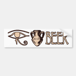 Öga Amphora Beer Bumper Sticker Bildekal