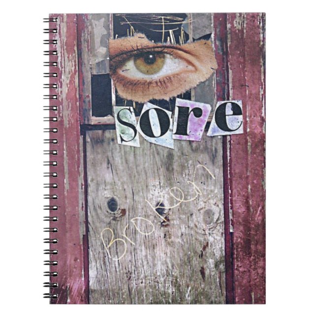 öga anteckningsbok (Framsidan)