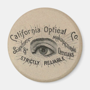 Öga Antique Advertising Optical Magnet