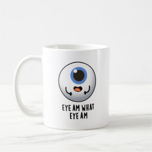 Öga är vad Öga är för Eyeball Pun Kaffemugg
