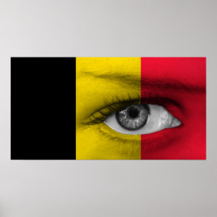 Öga av Belgien Poster