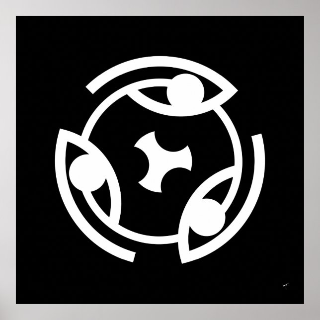 Öga av ... Cirkeltecken - Poster (Framsidan)