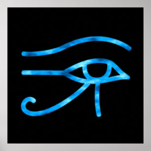 Öga av den Horus affischen Poster