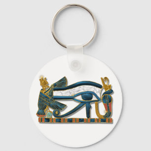 Öga av den Horus bröstfenan Nyckelring