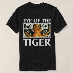 Öga av den Motivational djura utslagsplatsen för Tee Shirt