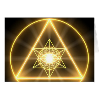 Öga av det gudomligt (2) hälsningskort