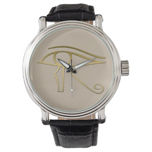 Öga av det Horus egyptiersymbolet Armbandsur