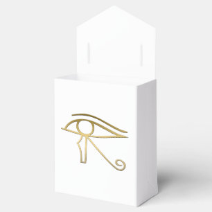 Öga av det Horus egyptiersymbolet Presentaskar