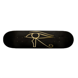 Öga av det Horus egyptiersymbolet Skateboard Bräda 21,5 Cm