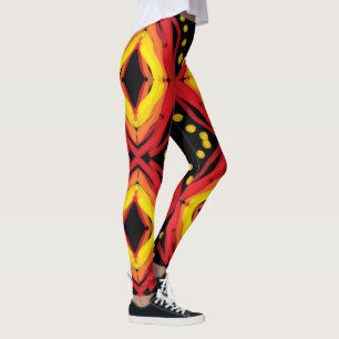 Öga av eldguden konst av EelKat Wendy C Allen Leggings