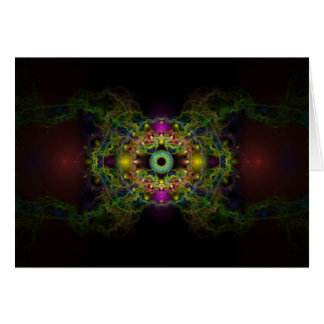 Öga av guden - Vesica Piscis Hälsningskort