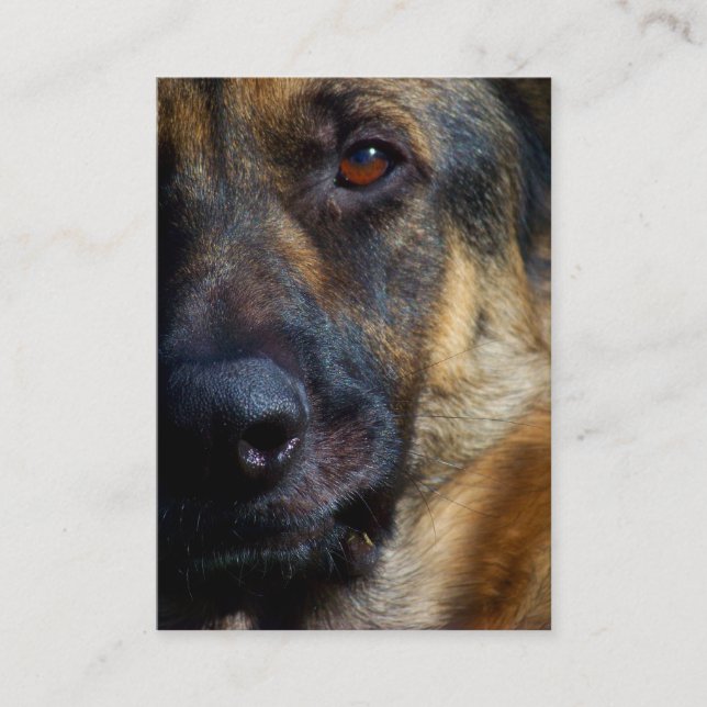 Öga av herdevisitkortarna visitkort (Framsida)