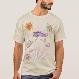 Öga av Horus Celestial Vintage T Shirt