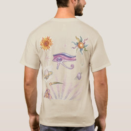 Öga av Horus Celestial Vintage T Shirt