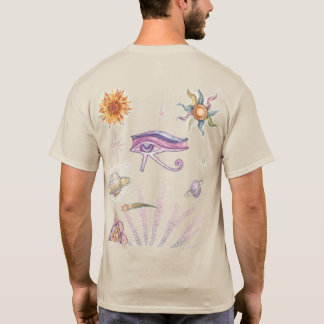 Öga av Horus Celestial Vintage T Shirt