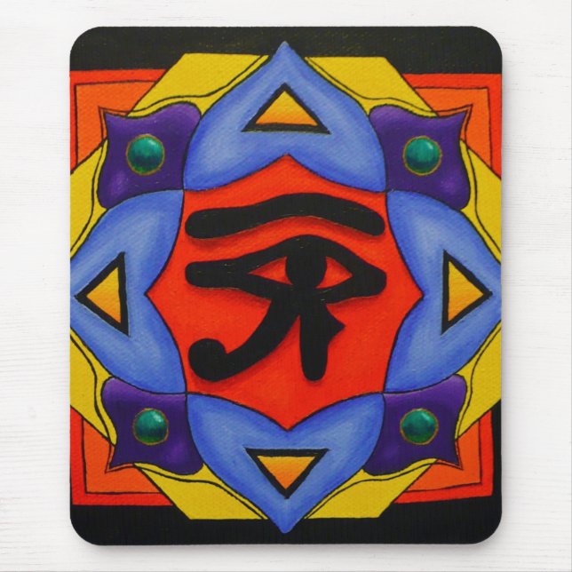 Öga av Horus Mousepad Musmatta (Framsidan)