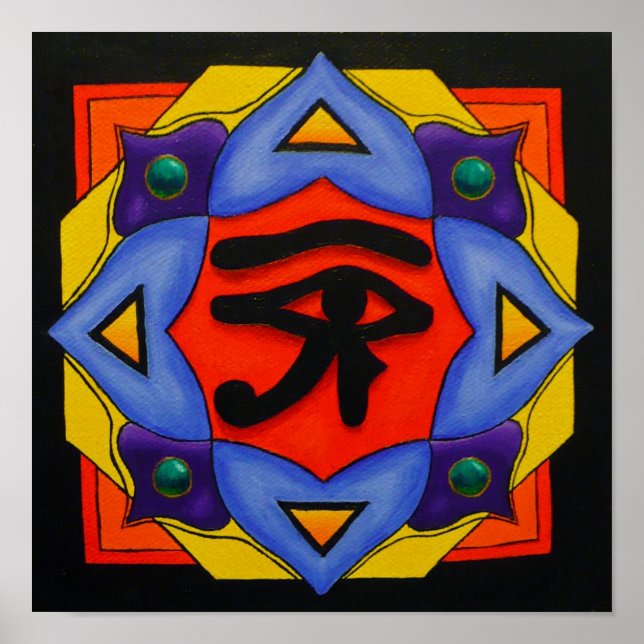 Öga av horus Poster (Framsidan)