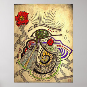 Öga av Horus Poster