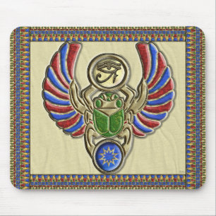 Öga av Horus ScarabMousepad Musmatta