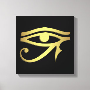 Öga av horusegyptiersymbolet canvastryck