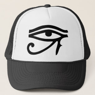 Öga av idén för Horus den egyptiska gudgåva Truckerkeps