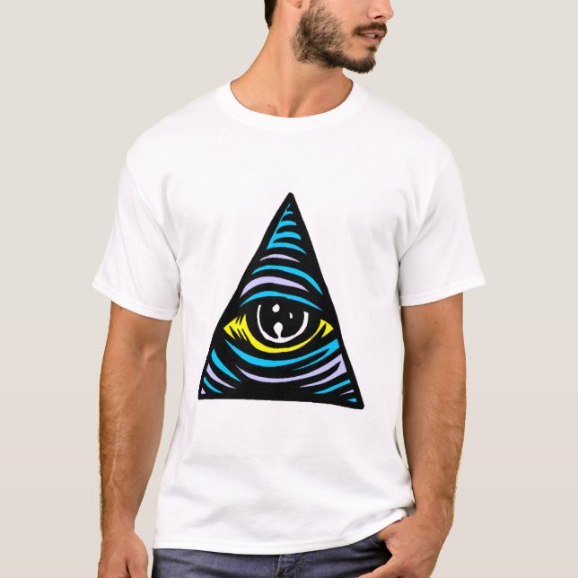 Öga av Illuminati Tee (Framsida)
