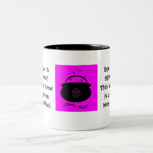 Öga av Newt.. Witch's Brew.. Kaffe Två-Tonad Mugg