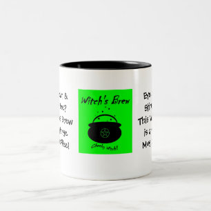 Öga av newten. Häxa brygd…, Kaffe Två-Tonad Mugg