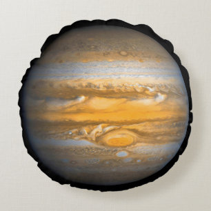 Öga av rundan för Jupiter planetjordklot Rund Kudde